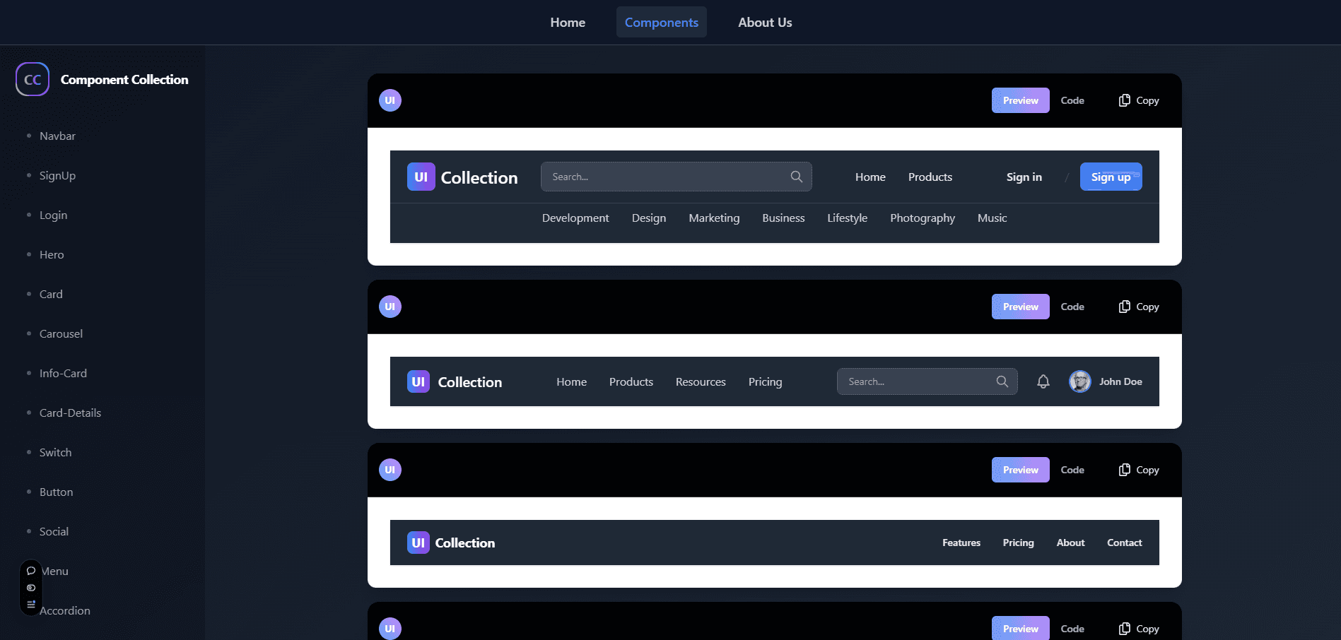 Component UI thumbnail 2